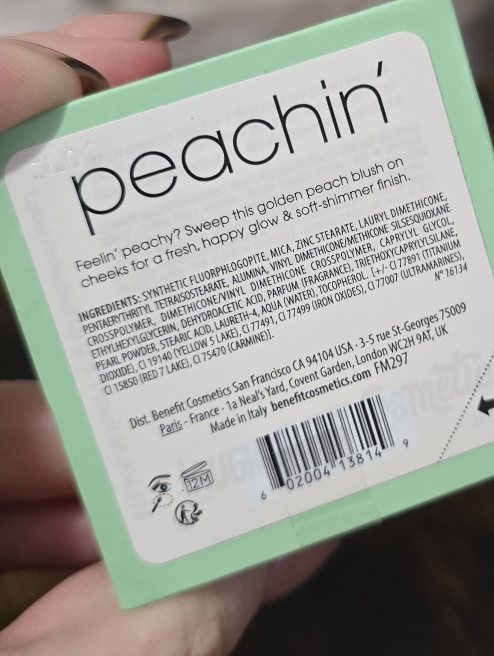 Benefit Peachin' Powder Blush - Picture 4 of 4